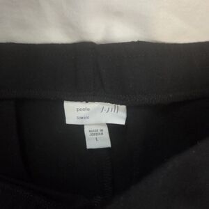 J. Jill Black Slim Leg Pants